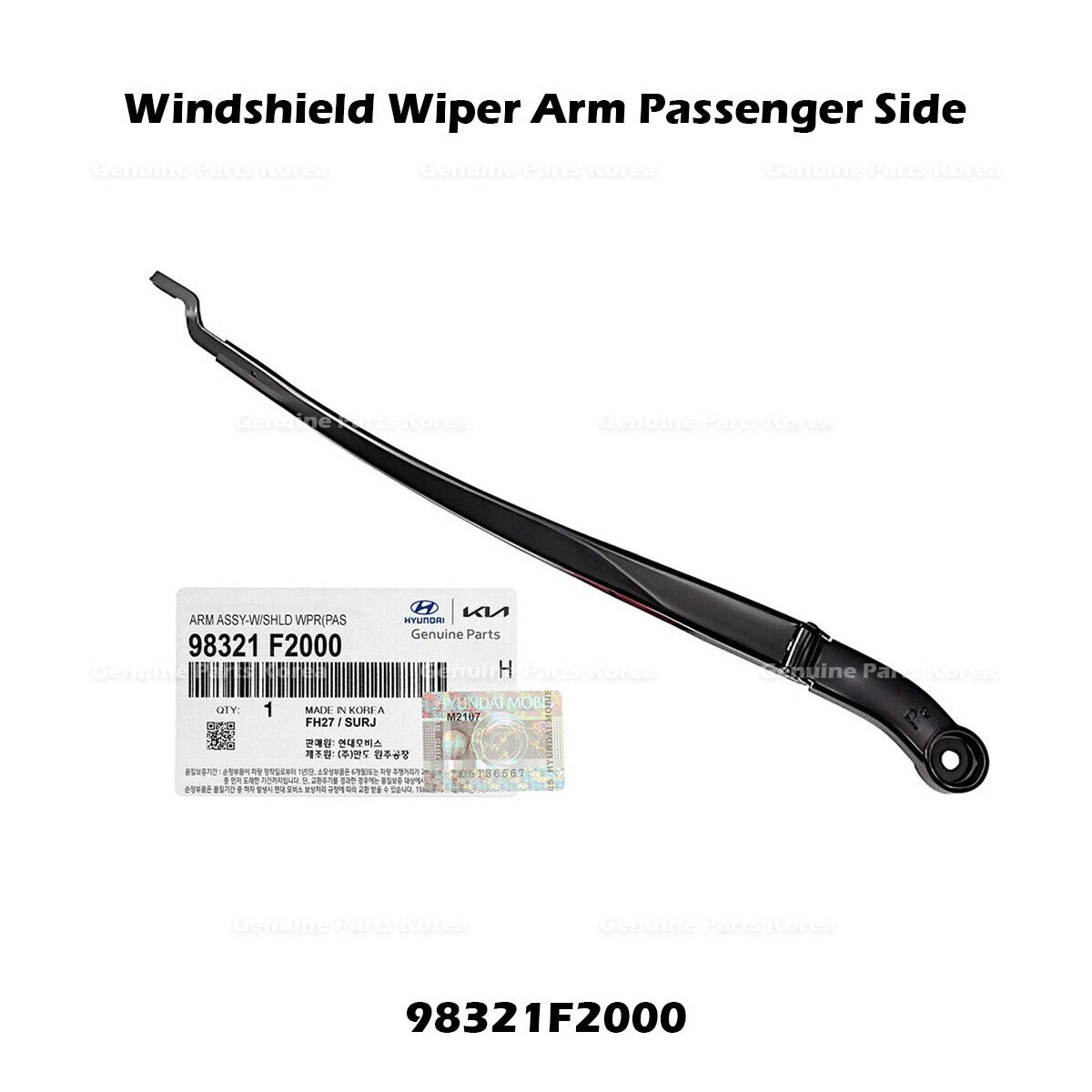 ⭐Genuine⭐ Windshield Wiper Arm Passenger Side 98321F2000 for Hyundai Elantra