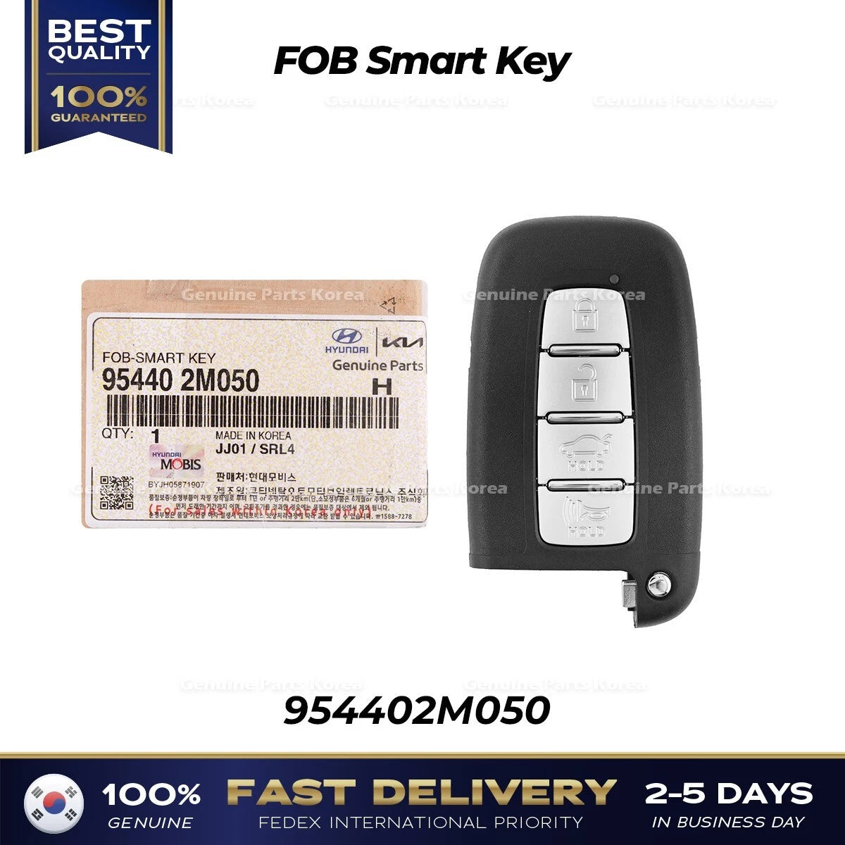 ⭐Genuine⭐ FOB Smart Key 954402M050 for Hyundai Genesis Coupe