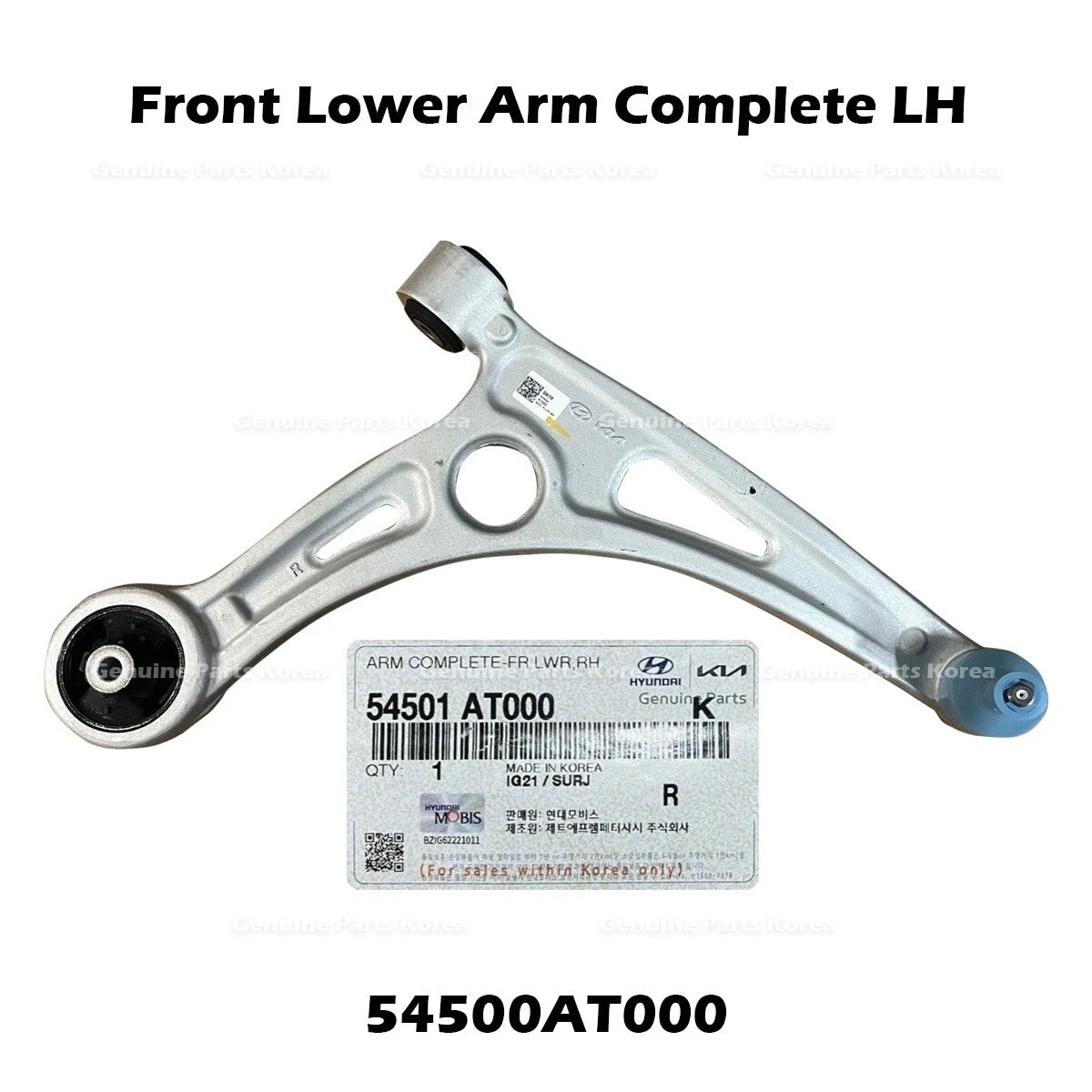 ⭐Genuine⭐ Front Lower Arm Complete RH 54501AT000 for Kia Niro