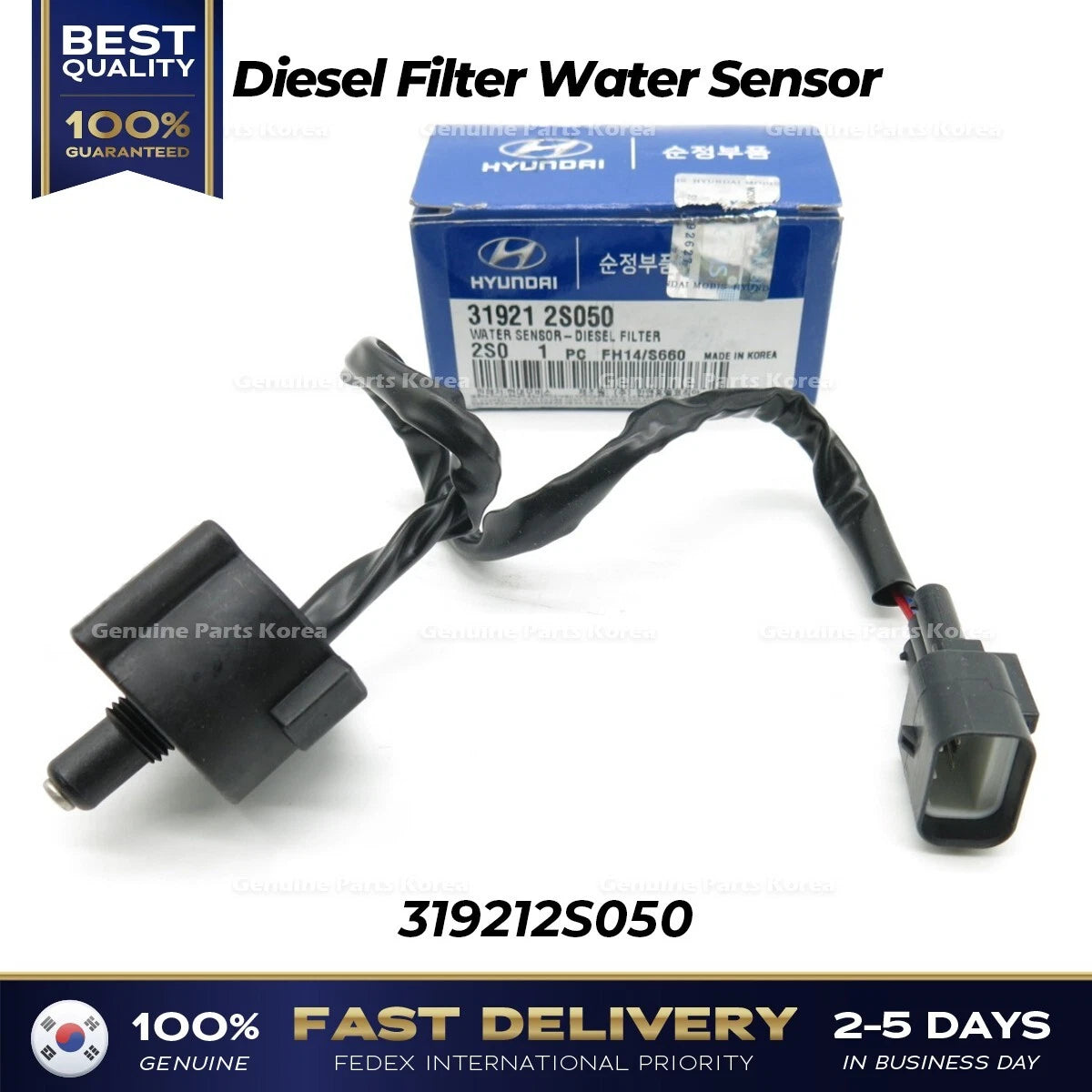 ⭐Genuine⭐ Diesel Filter Water Sensor 319212S050 for Hyundai Tuscon i30