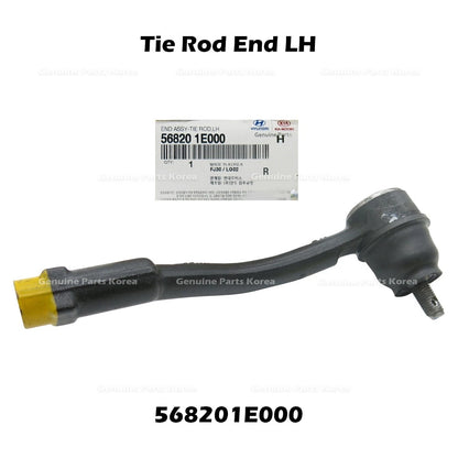 Genuine Tie Rod End LH 568201E000 for Hyundai Accent