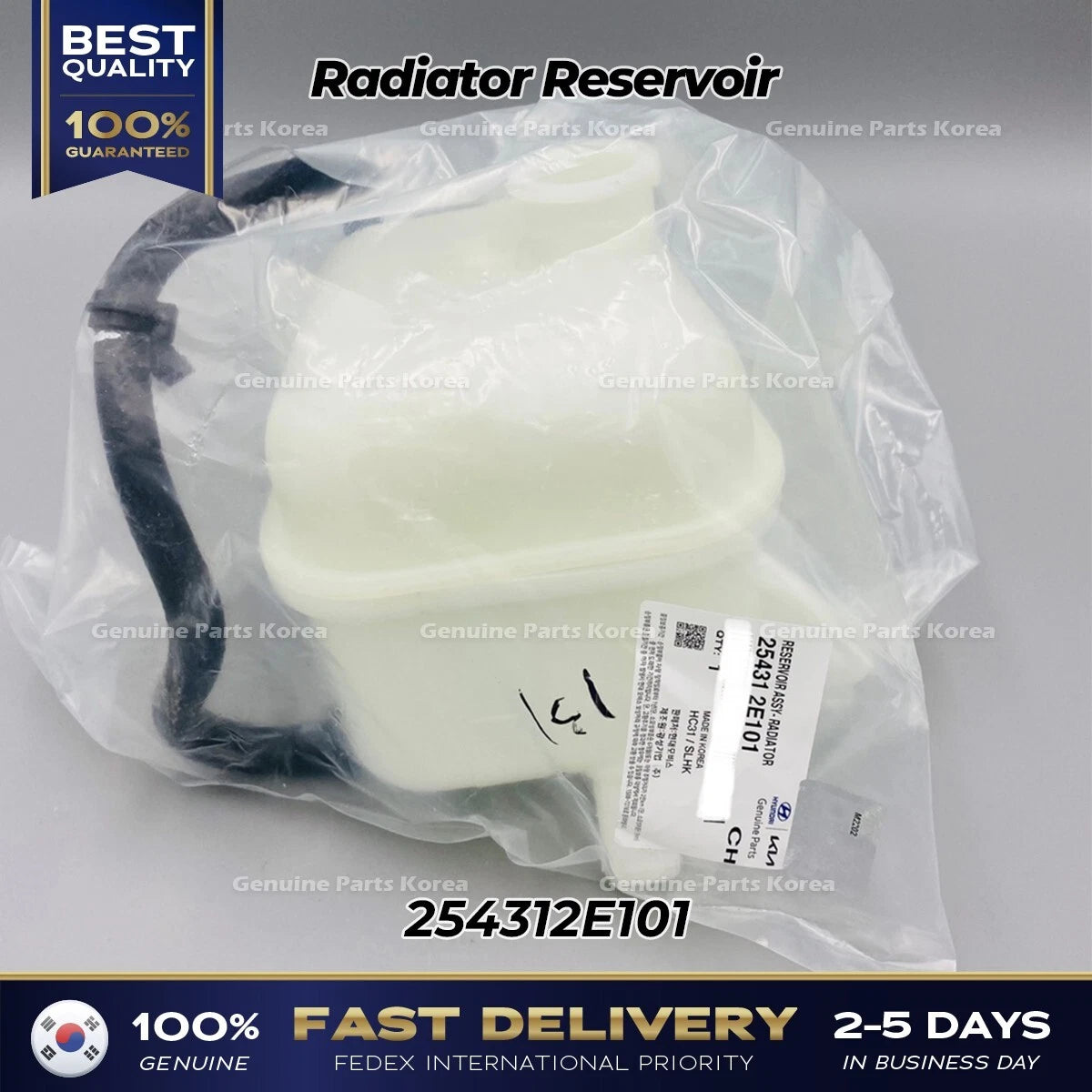 ⭐Genuine⭐ Radiator Reservoir 254312E101 for Hyundai Tuscon Kia Sportage