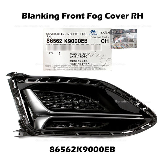⭐Genuine⭐ Blanking Front Fog Cover RH 86562K9000EB for Hyundai Veloster
