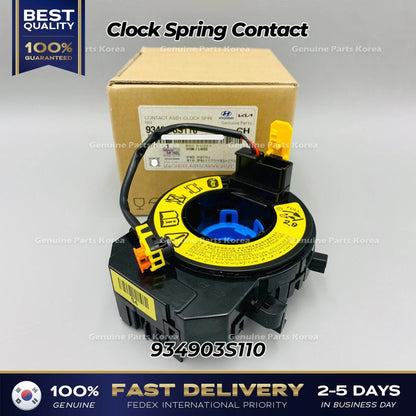 Genuine Clock Spring Contact 934903S110 for Hyundai Sonata Elantra