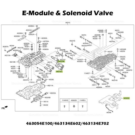 ⭐Genuine⭐ E-Module & Solenoid Valve for Hyundai Equus Genesis