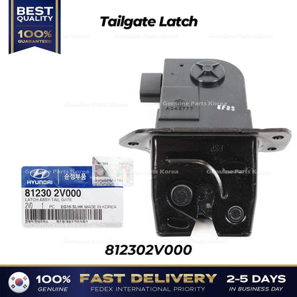 Genuine Tailgate Latch 812302V000 for Hyundai Veloster