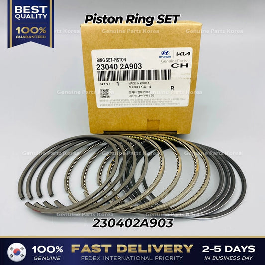 ⭐Genuine⭐ Piston Ring SET 230402A903 for Hyundai Accent Kia Soul