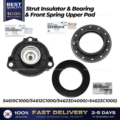Genuine Strut Insulator & Bearing & Front Spring Upper Pad for Hyundai Sonata
