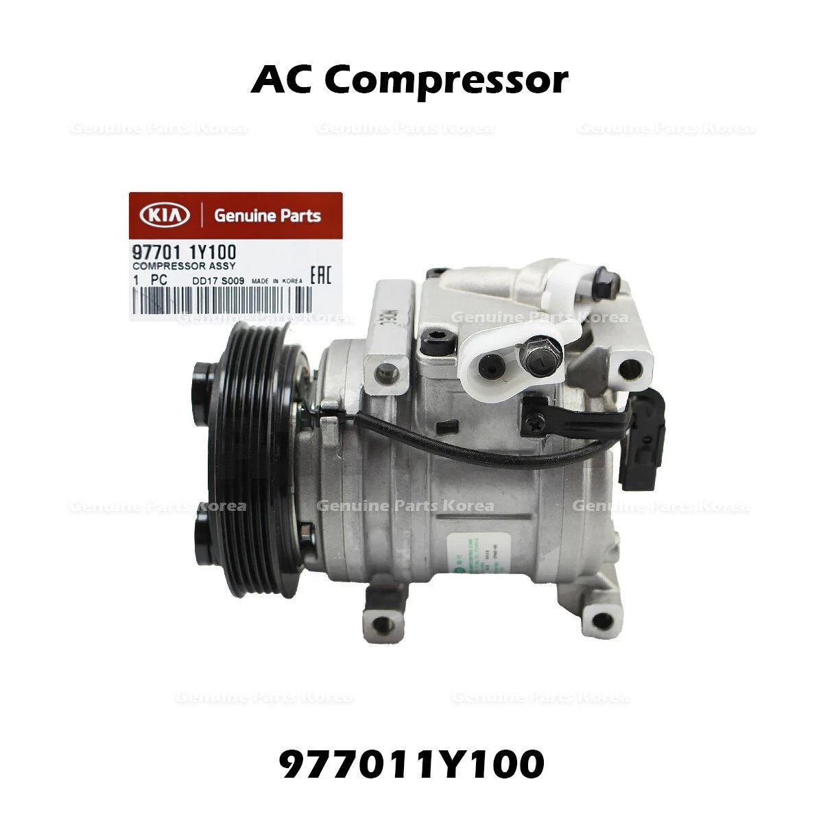 ⭐Genuine⭐ AC Compressor 977011Y100 for Kia Morning Picanto