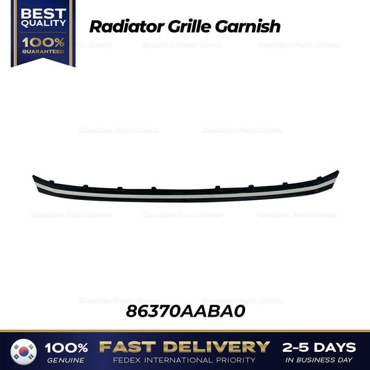 ⭐Genuine⭐ Radiator Grille Garnish 86370AABA0 for Hyundai Elantra