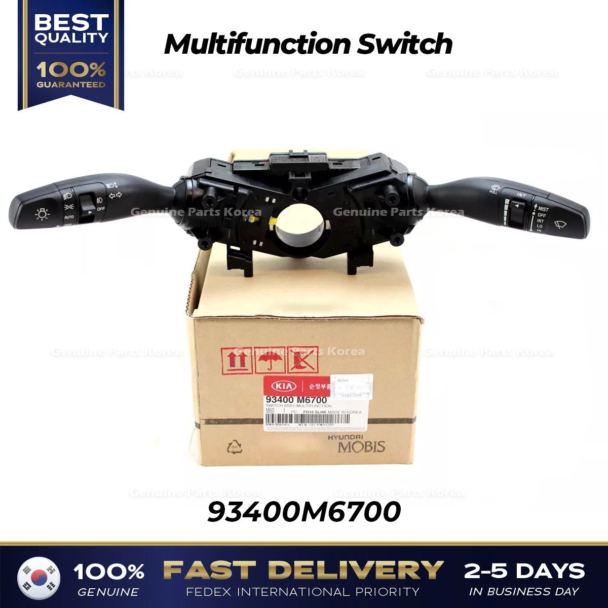 ⭐Genuine⭐ Multifunction Switch 93400M6700 for Kia Forte