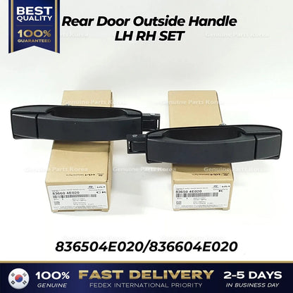 Genuine Rear Door Outside Handle LH RH SET for Kia Bongo III K2500 K2700