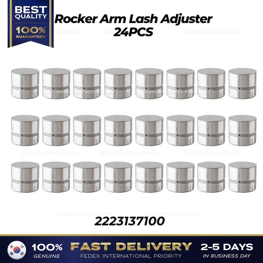 ⭐Genuine⭐ Rocker Arm Lash Adjuster 24PCS 2223137100 for Hyundai Tucson Kia Rio