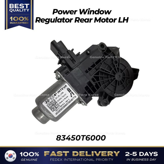 ⭐Genuine⭐ Power Window Regulator Rear Motor LH 83450T6000 for Genesis GV80