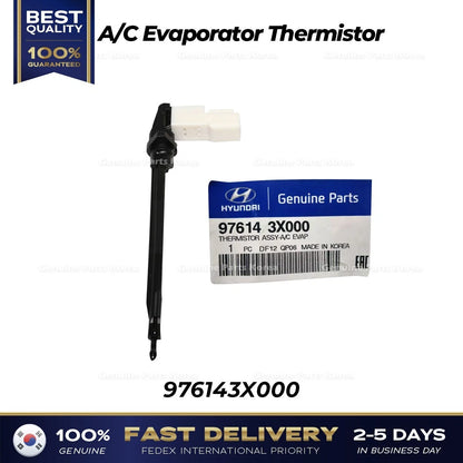 Genuine A/C Evaporator Thermistor 976143X000 for Hyundai Elantra Kia Forte