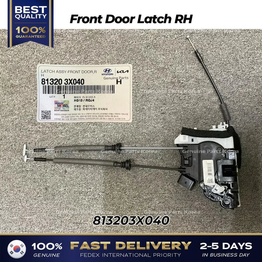 ⭐Genuine⭐ Front Door Latch RH 813203X040 for Hyundai Elantra
