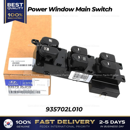 Genuine Power Window Main Switch 935702L010 for Hyundai Elantra