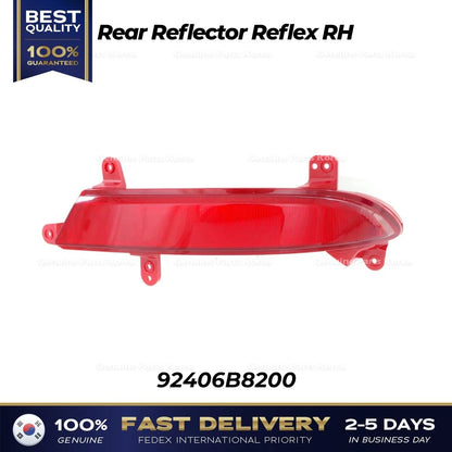 Genuine Rear Reflector Reflex RH 92406B8200 for Hyundai Santa Fe