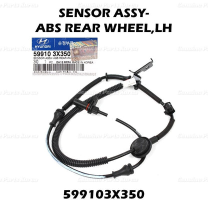 Genuine ABS Rear Wheel LH Sensor Assy 599103X350 for Hyundai Elantra 2011-2016