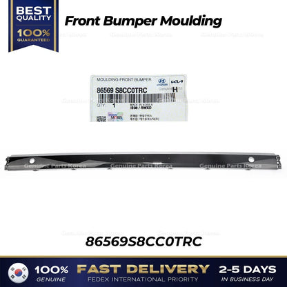 Genuine Front Bumper Moulding 86569S8CC0TRC for Hyundai Palisade