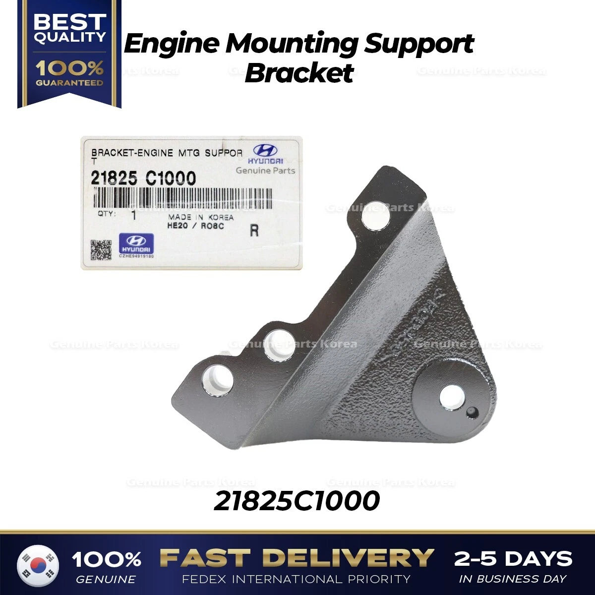 ⭐Genuine⭐ Engine Mounting Support Bracket 21825C1000 for Hyundai Kia