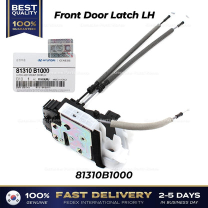 Genuine Front Door Latch LH 81310B1000 for Hyundai Genesis G80
