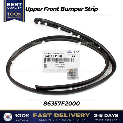 Genuine Upper Front Bumper Strip 86357F2000 for Hyundai Elantra