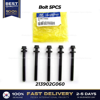 Genuine Bolt 5PCS 213902G060 for Hyundai Kia