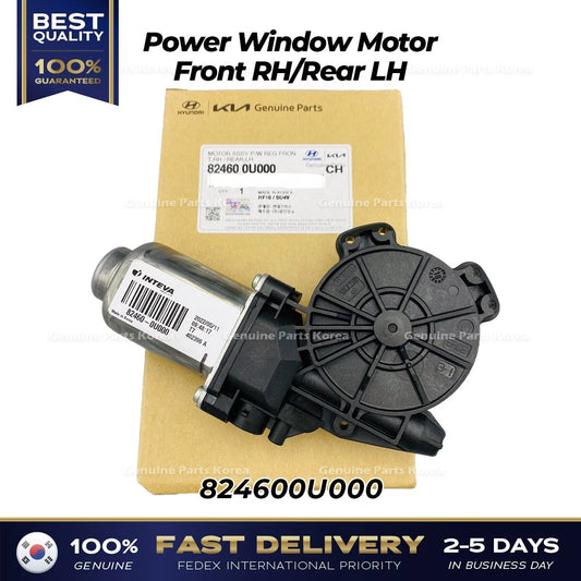 ⭐Genuine⭐ Power Window Motor Front RH Rear LH 824600U000 for Hyundai Accent