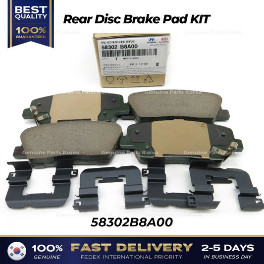⭐Genuine⭐ Rear Disc Brake Pad KIT 58302B8A00 for Hyundai Maxcruz
