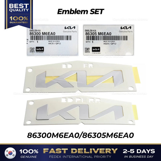 ⭐Genuine⭐ Emblem SET 86300M6EA0 86305M6EA0 for Kia Forte