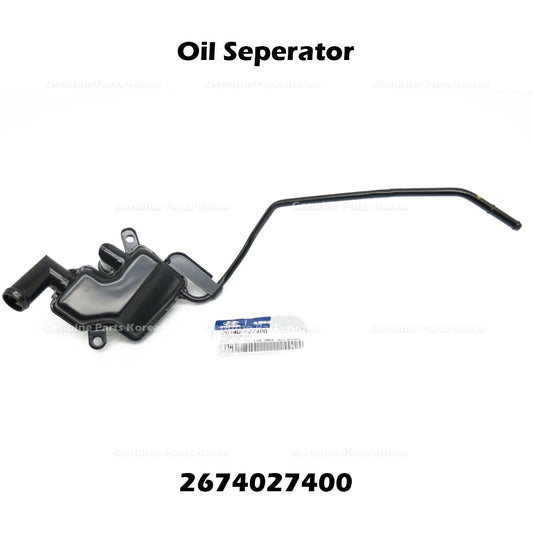 ⭐Genuine⭐ Oil Seperator 2674027400 for Hyundai Azera Santa Fe Kia Sportage