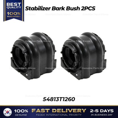 Genuine Stabilizer Bark Bush 2PCS 54813T1260 for Hyundai Genesis G80