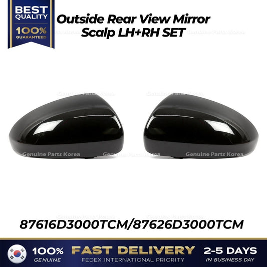 ⭐Genuine⭐ Outside Rear View Mirror Scalp LH RH SET for Hyundai Tucson
