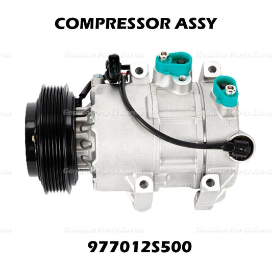 ⭐Genuine⭐ A/C Compressor w/ Clutch 977012S500 for Hyundai Tucson Kia Sportage