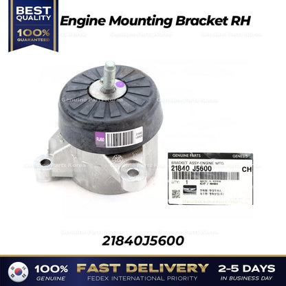 Genuine Engine Mounting Bracket RH 21840J5600 for Hyundai Genesis G70 Stinger