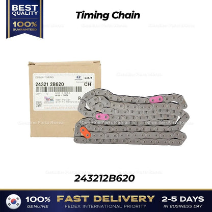 Genuine Timing Chain 243212B620 for Hyundai Accent Kona Kia Forte