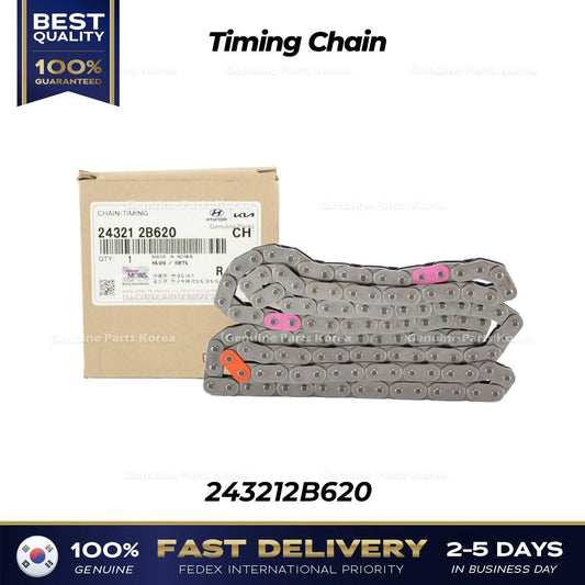 ⭐Genuine⭐ Timing Chain 243212B620 for Hyundai Accent Kona Kia Forte