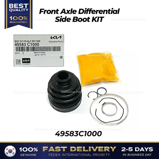 ⭐Genuine⭐ Front Axle Differential Side Boot KIT 49583C1000 for Hyundai Sonata