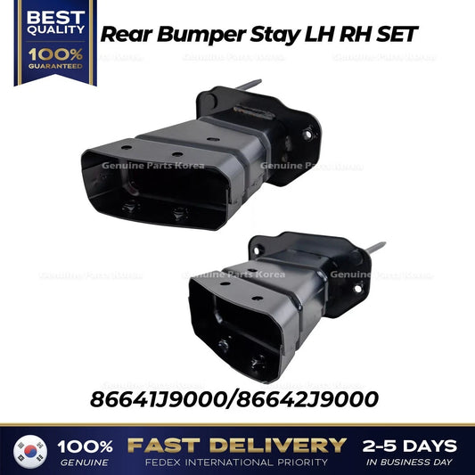⭐Genuine⭐ Rear Bumper Stay LH RH SET 86641J9000 86642J9000 for Hyundai Kona