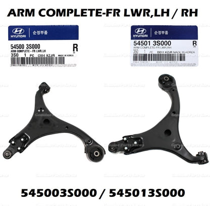 OEM Control Arm FRONT RH LH W/O Sport Suspension 2P 1SET for Hyundai Sonata