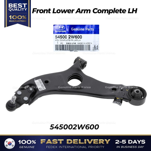 ⭐Genuine⭐ Front Lower Arm Complete LH 545002W600 for Hyundai Santa Fe