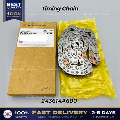 Genuine Timing Chain 243614A600 for Hyundai H1 Grand Starex Solati Porter II