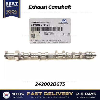 Genuine Exhaust Camshaft 242002B675 for Hyundai Accent Kia Rio