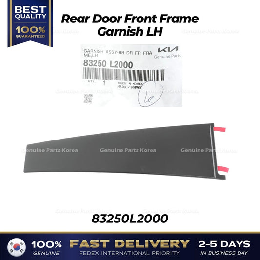 ⭐Genuine⭐ Rear Door Front Frame Garnish LH 83250L2000 for Kia K5