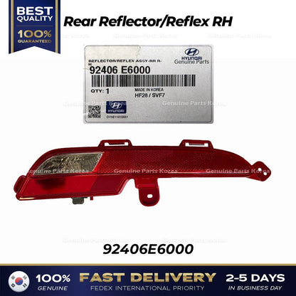 Genuine Rear Reflector/Reflex RH 92406E6000 for Hyundai Sonata Hybrid