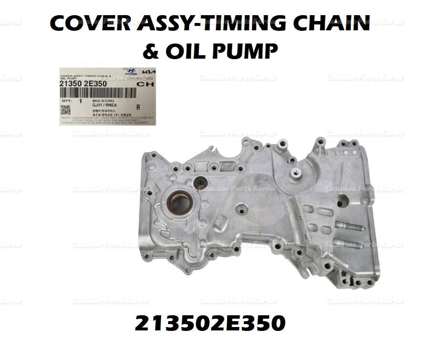 ⭐Genuine⭐ EngineTiming Chain Cover 213502E350(=213502E310) for Hyundai Kia