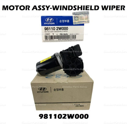 Genuine Windshield Wiper Motor Assy 981102W000 for Hyundai Santa Fe 2013-2019