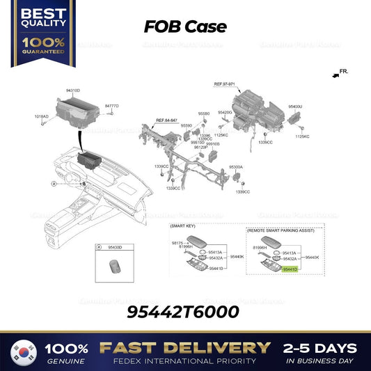 ⭐Genuine⭐ FOB Case 95442T6000 for Hyundai Genesis GV70 GV80