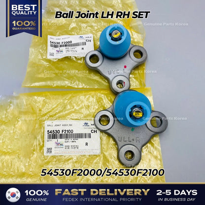 Genuine Ball Joint LH RH SET 54530F2000 54530F2100 for Hyundai Elantra Kona